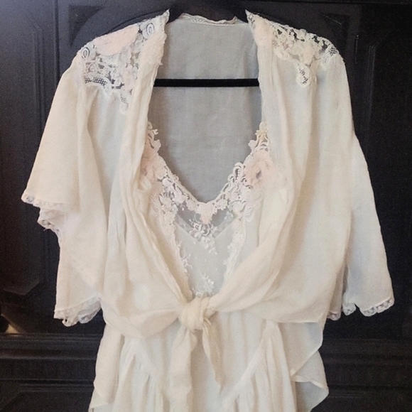 Other - Vintage 1980's Cotton Peignor Set